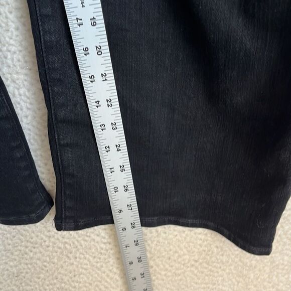 *NOT NWT* Madewell Perfect Vintage Wide Leg Womens Size 29 Petite Black Rinse - Picture 8 of 10